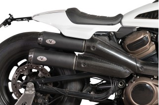 Tracker Dark Auspuffanlage RACING VPerformance AHAR0260048-NK Harley Davidson Sportster 1250 2021-2025