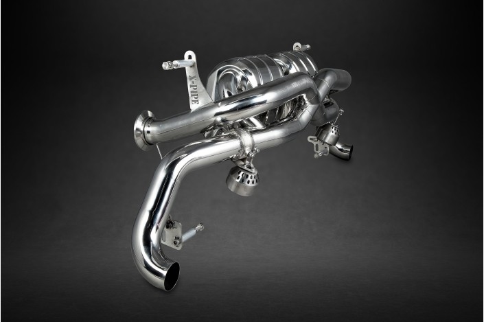 X-Pipe Stainless Steel 309 Cat Back Exhaust System 02AU00803007 for Audi R8 V10 Facelift
