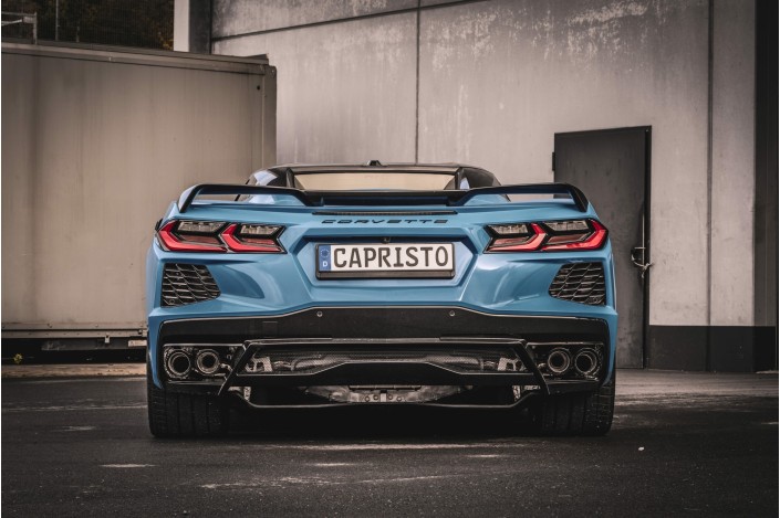 Impianto di scarico completo in acciaio inox 309 Capristo 02CH09003012 Chevrolet Corvette C8 Stingray