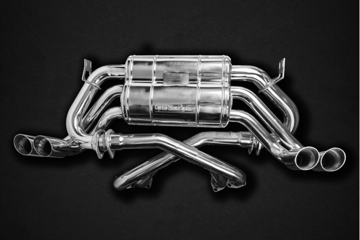 impianto di scarico completo senza valvole Capristo 02FE05903006 per Ferrari testarossa 1985-1987