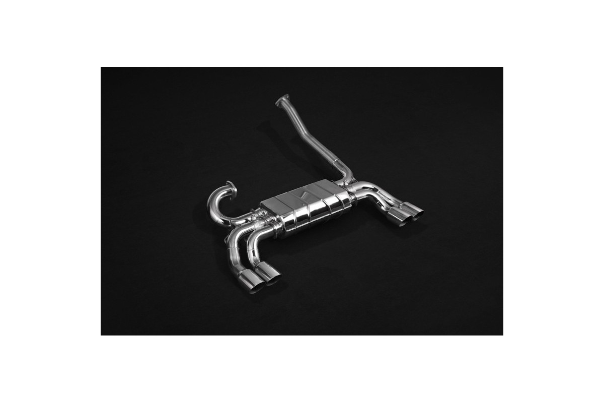 impianto di scarico completo in acciaio inox capristo 02FE05803004 per Ferrari 308 gtb Carburatore.