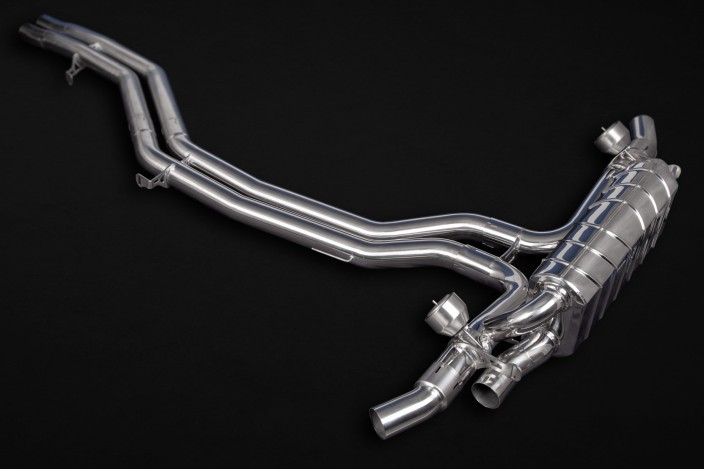 impianto di scarico completo in acciaio inox con valvole Capristo 02LA11203023 per Lamborghini Urus