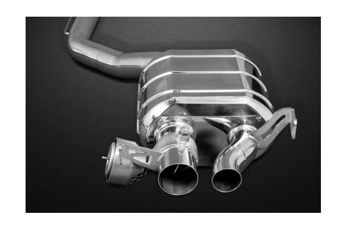 sistema di scarico con valvola e tubi intermedi Capristo 02BE04103001 Bentley Continental (2G) SuperSport 2017-2018