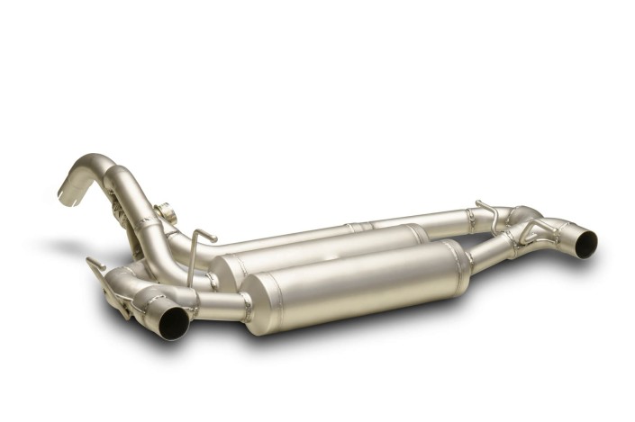 sistema di scarico L/R in acciaio inox remus 180021 1500 Fiat Abarth 595C Competizione Typ(e) 312 dal 2019