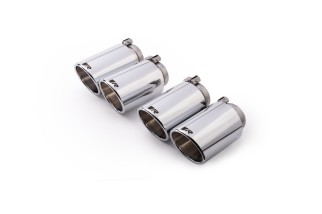 Set di tubi di scarico L/R in acciaio inox 102 mm Remus 0046 70SR