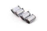 Set di tubi di scarico L/R in acciaio inox 102 mm Remus 0046 70SR