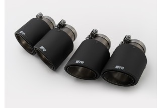 set di terminali L/R in carbonio con interni in titanio Remus 0046 70CSSR