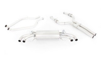 Impianto di scarico Cat-Back in inox con valvole Remus 028017 1500 Alfa Romeo Giulia Quadrifoglio Typ(e) 952 dal 2016