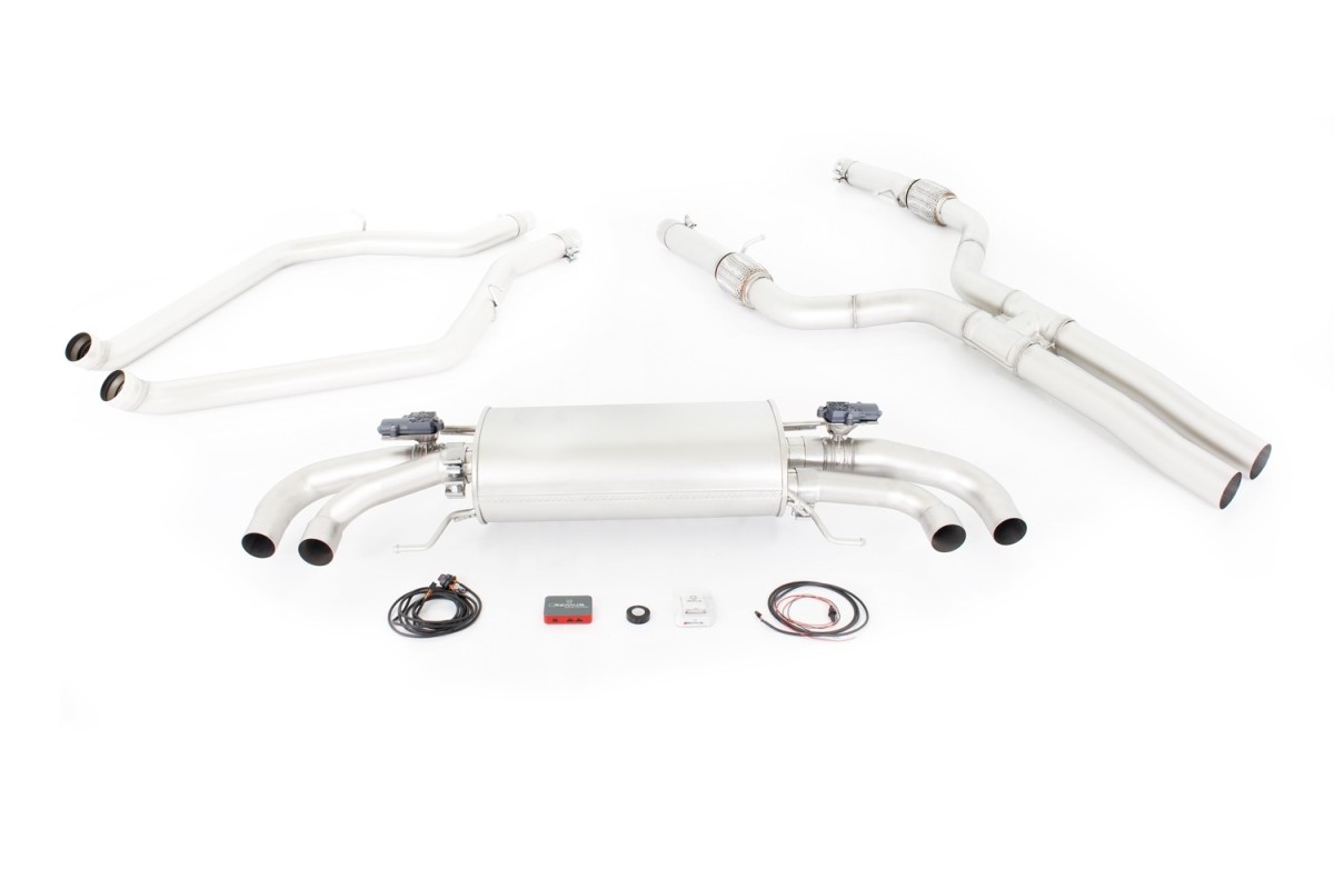 Impianto di scarico Cat-back avec REMUS Sound Controller 028017 1500 Alfa Romeo Giulia Quadrifoglio Type(s) 952 AT8 à partir de 