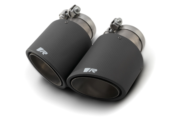 Set di tubi di scarico in acciaio inox e carbonio 102mm Remus 0626 70CSSR