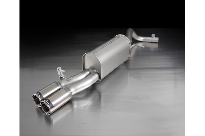Impianto di scarico sportivo in acciaio inox Remus 044108 0584C Audi A1 Typ(e) 8X 77Kw dal 2010