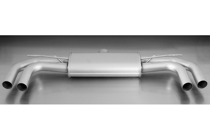 Impianto di scarico sportivo in acciaio inox Remus 045112 1500 Audi A3 Typ(e) 8V 103Kw dal 2012