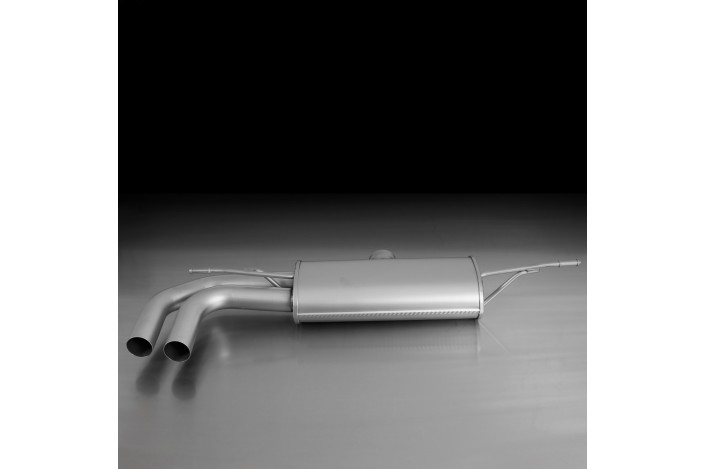 Impianto di scarico sportivo in acciaio inox Remus 044112 0500 Audi A3 Typ(e) 8V 110Kw dal 2012