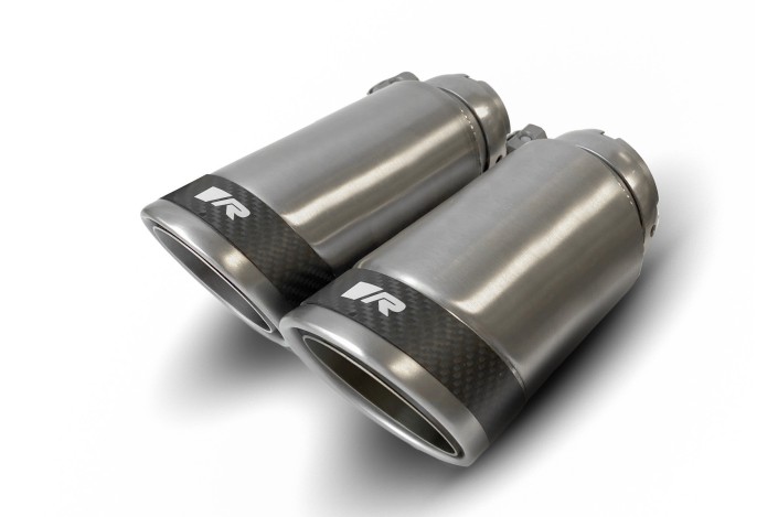 Set terminali di scarico 84mm carbon race Remus 0026 83CSR