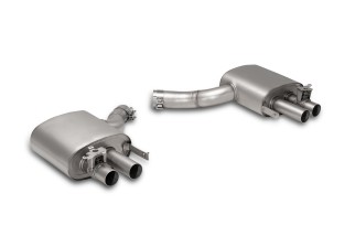 Sistema di scarico Axle-Back Remus 046019 0500LR Audi RS4 Avant Quattro, B9 2.9l Turbo 331 kW dal 2019