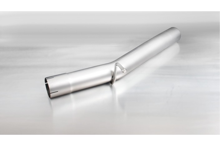 Tubo racing al posto del silenziatore anteriore Remus 046513 0000 Audi S3 Typ(e) GY