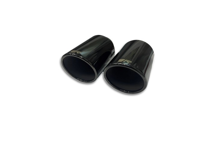 Satz mit 4 Scarico-Rohren aus Edelstahl Ø 102 mm Remus 0046 70SRB