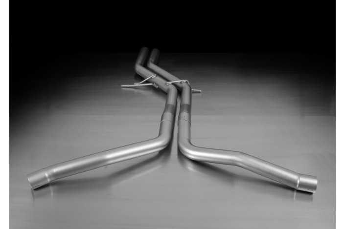 Tubo racing al posto del silenziatore anteriore Remus 049114 0000 Audi S5 Typ(e) 8T 3.0l TFSI, Sportback Quattro 245kW dal 2009