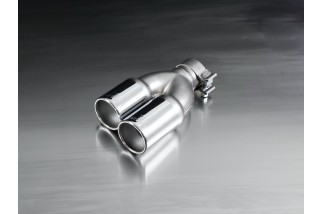 Set of exhaust terminals L/R 76 mm Remus 086012 1604 BMW 3 Series F30, Berlina 2.0l, 316d 85kW from 2012