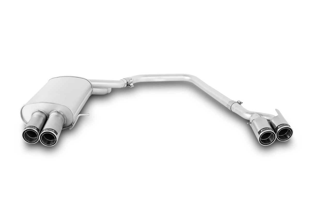 Impianto di scarico sportivo Remus 087612 1584C BMW Serie 5 F10, Berlina 3.0l 6 Cil., 530(x)d 190kW à partir de 2010