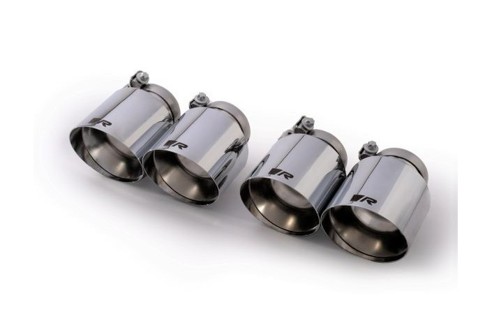 Set di tubi di scarico in acciaio inox L/R 102mm Remus 0446 70SGR