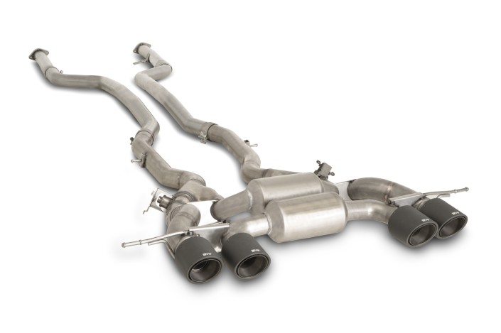 Scarico downpipe-back RACING Remus 081023 1510-7 BMW M3 G80, Typ(e) G234M 3.0l 353 kW dal 2021