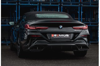 Scarico Racing-Cat-back Remus 089718 1500-3 BMW M850iX G16 Gran Coupe 4.4l V8 390kW dal 2020