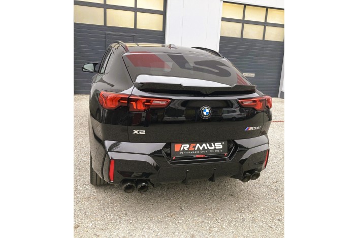 scarico sportivo RACING Remus 752024 1510 BMW X2 M35i xDrive, U10 2.0l Turbo 221kW de 2024
