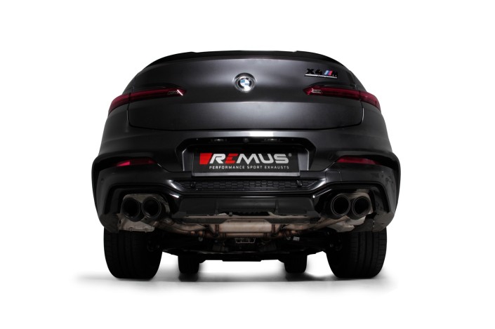 Scarico cat-back RACING L/R Remus 086319 1500-2 BMW X4 M, F98 S58 3.0l Turbo, Competition 375kW dal 2019