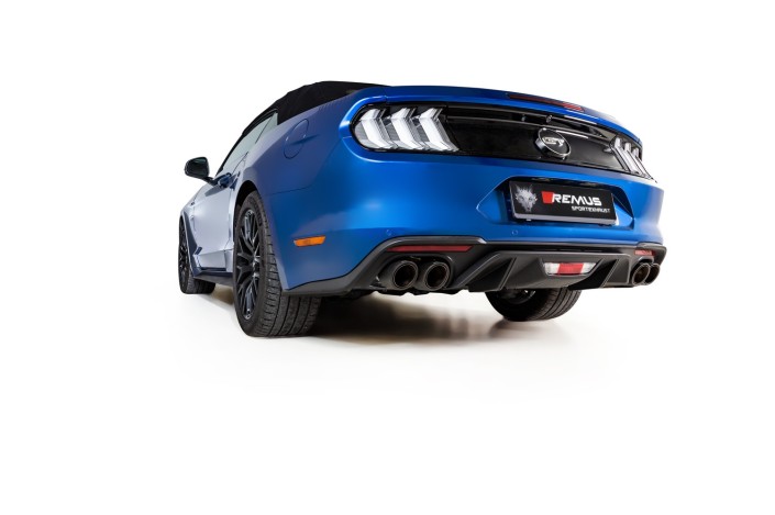 Scarico Cat-back L/R Remus 209017 0500LR Ford Mustang VI Facelift, Convertible/Cabrio & Fastback/Coupe 5.0l V8 331kW dal 2017