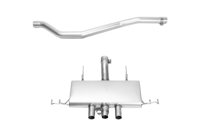 Scarico sportivo GPF-back Remus 257023 5500 Honda Civic Type-R, FL5 2.0l 242kW dal 2023