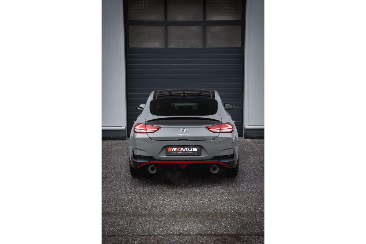Scarico Cat-back L/R Remus 285723 1500-1 Hyundai i30 Fastback N Performance Typ(e) PDE 2.0l Turbo 206kW dal 2021