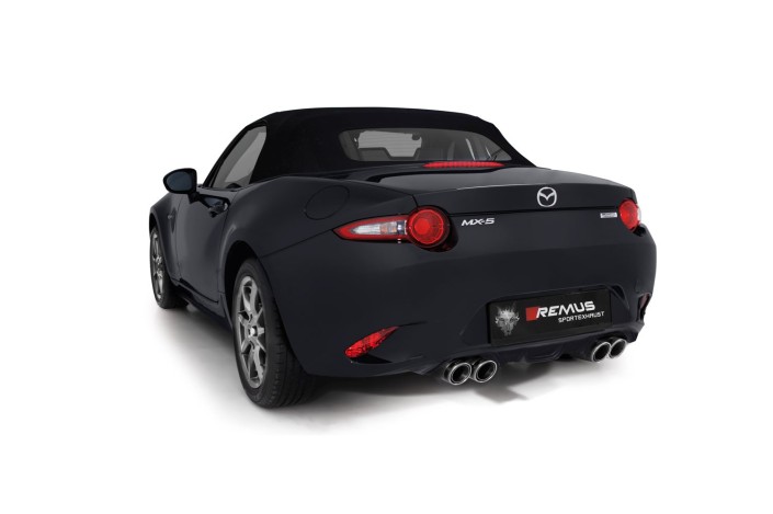 Scarico Axle-Back Remus 456016 1500 Mazda MX-5 Type(s) ND 1.5l Skyactive G-130 96kW dal 2015
