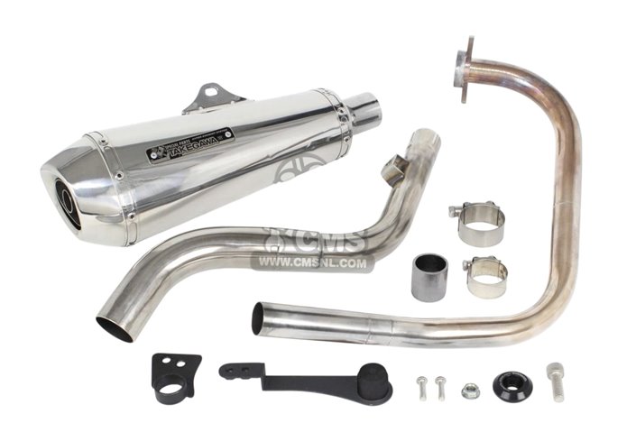 Sistema di Scarico Completo Takegawa 04-02-0277 per Suzuki GIXXER NG4BG