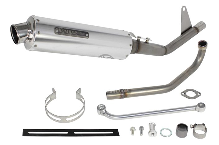 Sistema di Scarico Completo Takegawa 04-02-0313 per Honda SUPER CUBC125 2BJ-JA48JA48-1000001-