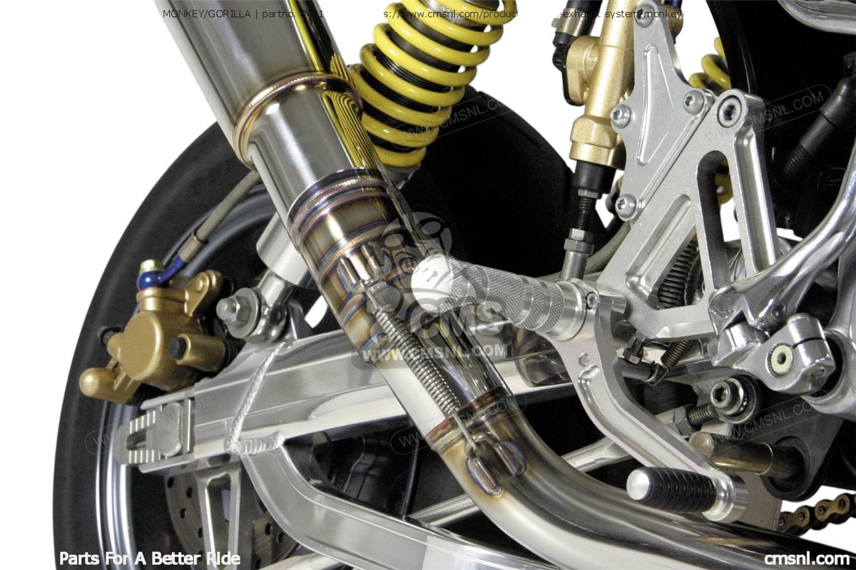 Sistema di Scarico Completo Takegawa 04-01-0028 per Honda Z50J2 MONKEY 1989