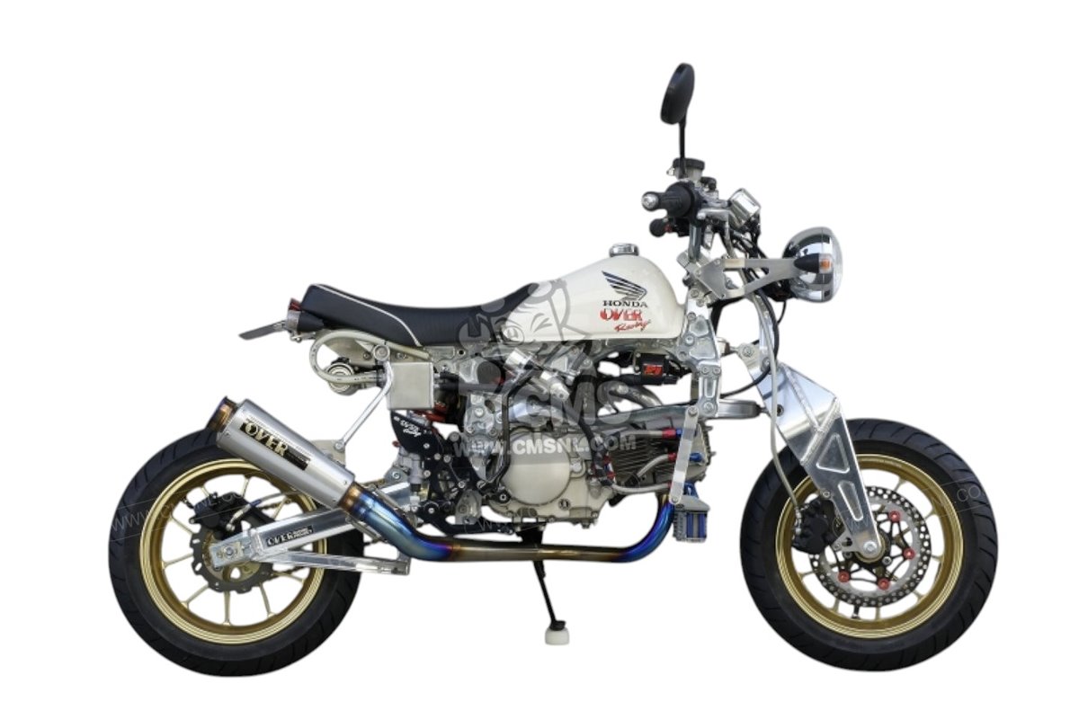 Sistema di Scarico Completo Over Racing 13-01-45R per Honda Z50J MONKEY 2004-2006