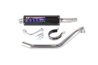 Sistema di Scarico Completo Over Racing 13-1-2012 per Honda Z50J MONKEY 2004-2006