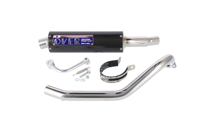 Sistema di Scarico Completo Over Racing 13-1-2012 per Honda Z50G MONKEY 1979