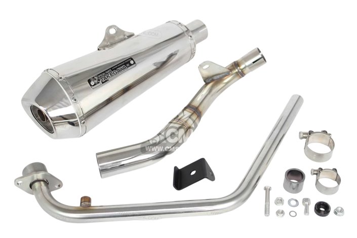 Scarico Terminale Takegawa 04-02-0361 per Honda CB125R 8BJ-JC91 JC91-1000001 OR LATER