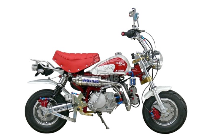 Scarico Terminale Over Racing 13-1-1938 per Honda Z50G MONKEY 1979