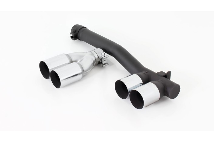 set di tubi di scarico 76 mm in acciaio inox Remus 0112 04G
