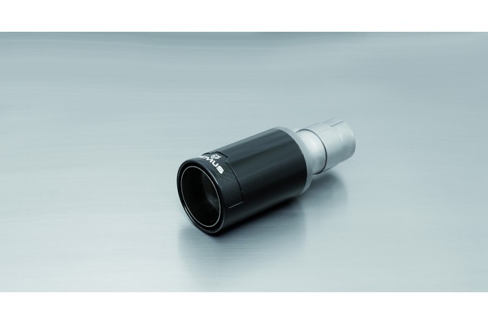 Tubo di scarico street race nero cromato 98mm Remus 0007 98CBR