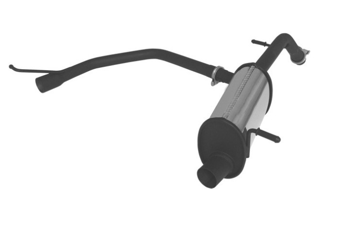 Impianto di scarico sportivo Remus 664006 198 Peugeot 207 1.6l HDI, 3/5 door 66kW from 2006