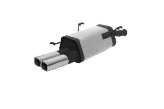 Impianto di scarico sportivo Remus 665598 0508 Peugeot 306 1.9l Diesel 50kW dal 1997