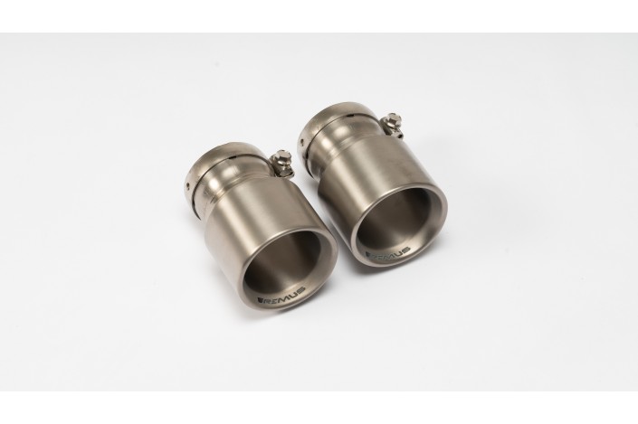 Set di terminali in titanio OnePieceTechnology 100mm Remus 0028 70TI