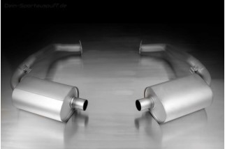 scarico sportivo RACING L/R Remus 686106 1500 Porsche Boxster S Typ(e) 987 3.2l 206kW 2006-2009