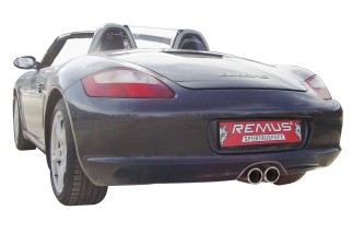 scarico sportivo RACING L/R Remus 686106 1500 Porsche Cayman type(s) 987 2.7l 180kW 2006-2009