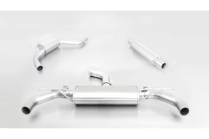 Scarico Cat-back L/R remus 956017 1500S Seat Leon Type(s) 5F, SC 2.0l TSI, Cupra 195kW from 2014