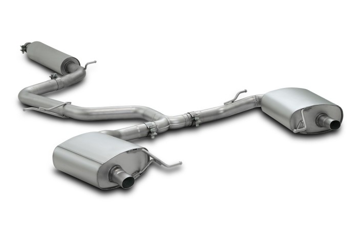 Scarico RACING Cat-back remus 806715 0500LR-1 Skoda Octavia III RS/vRS Typ(e) 5E 2.0l TSI 180kW dal 2019